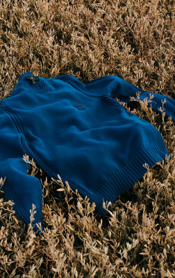 Men's Watch Crewneck in Dark Insignia Blue.